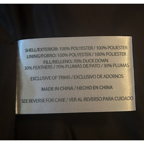 Woolrich Puffer Vest Womens Small Quilted Full Zip Black - Picture 5 of 7